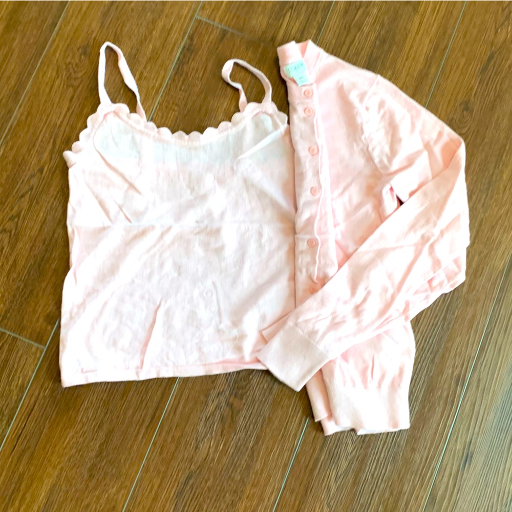 Light pink sweater set